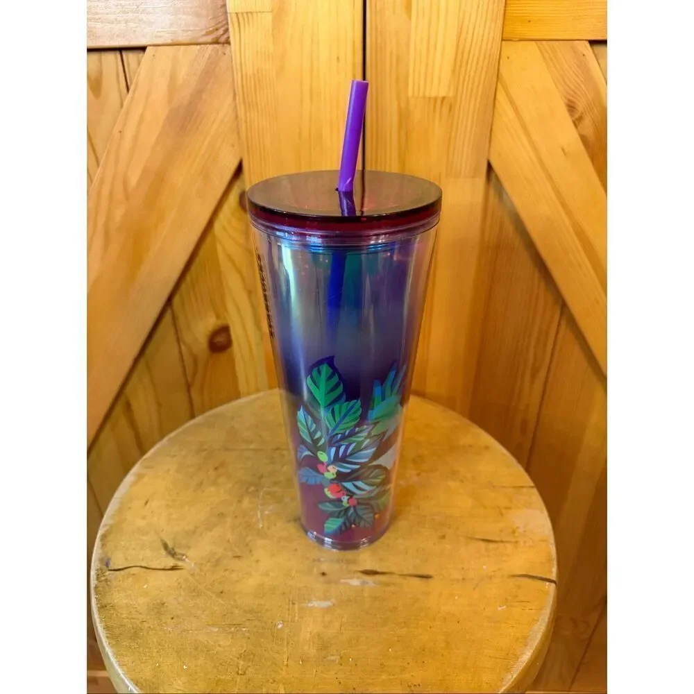 Starbucks American Sign Language ASL Hands 24oz Cold Venti Tumbler (6159)